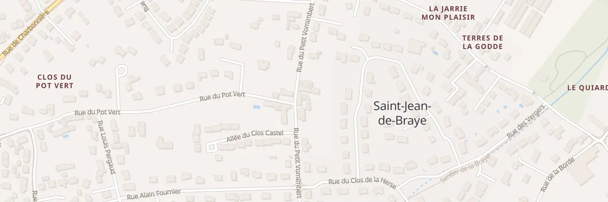 Plan du 72 Rue du Petit Vomimbert à Saint-Jean-de-Braye