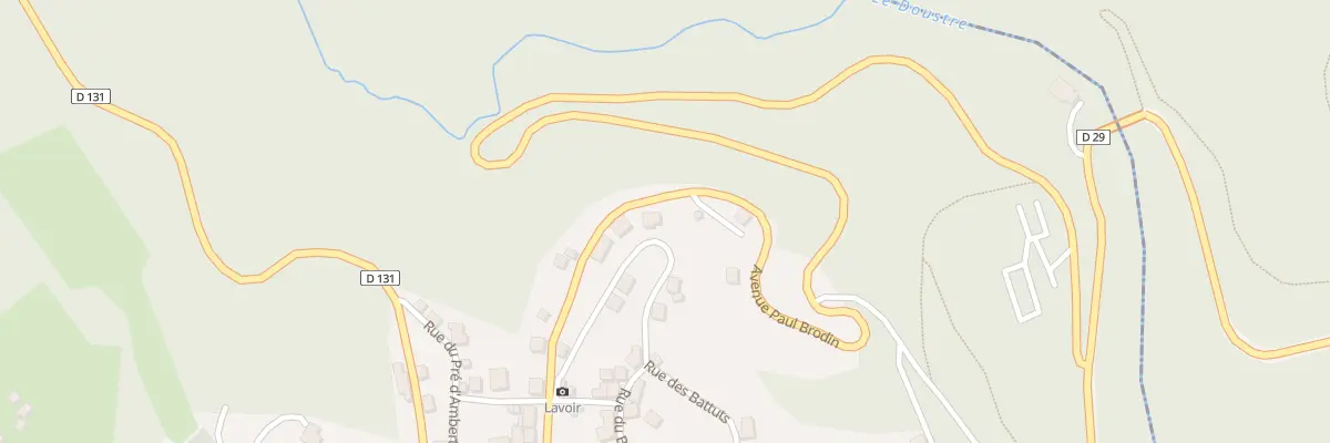 Plan du 11 Rue des Battuts à La Roche-Canillac