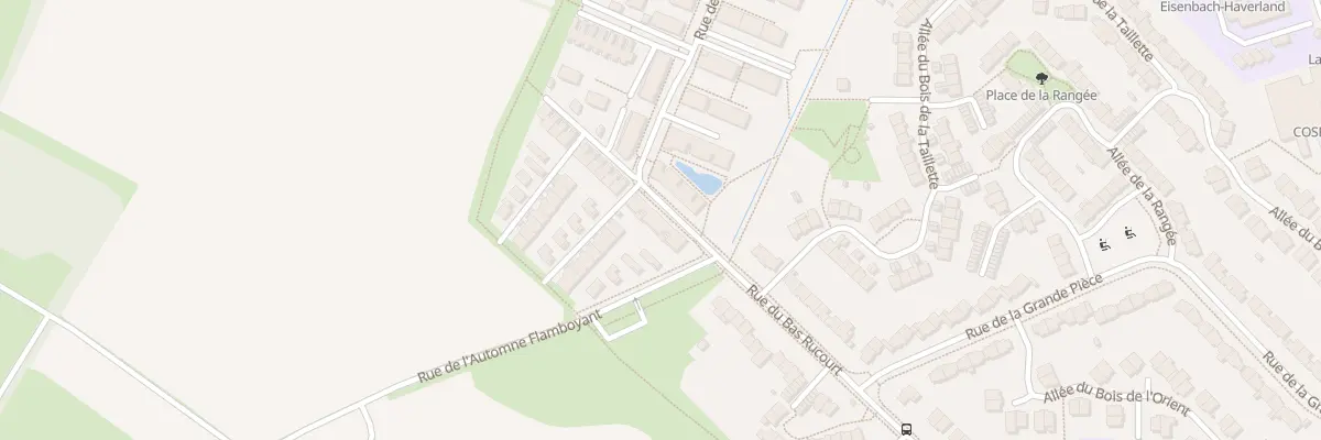 Plan du 43 Rue du Bas-rucourt à Menucourt