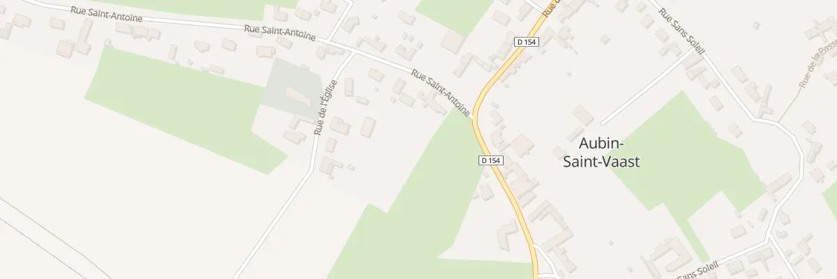 Plan du 47 Rue Saint Antoine à Aubin-Saint-Vaast