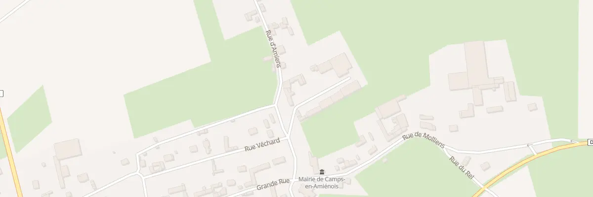 Plan du 4 Rue d’Amiens à Camps-en-Amiénois