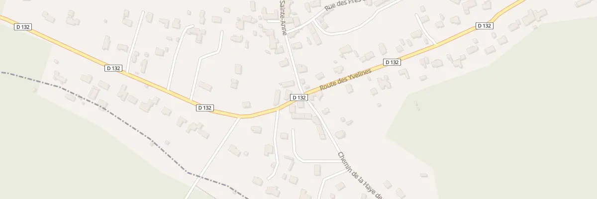 Plan du 529 Rte des Yvelines à Bullion
