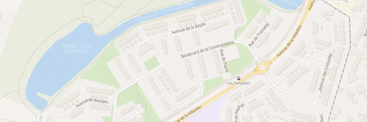 Plan du 2 Av de Beauseant à Élancourt