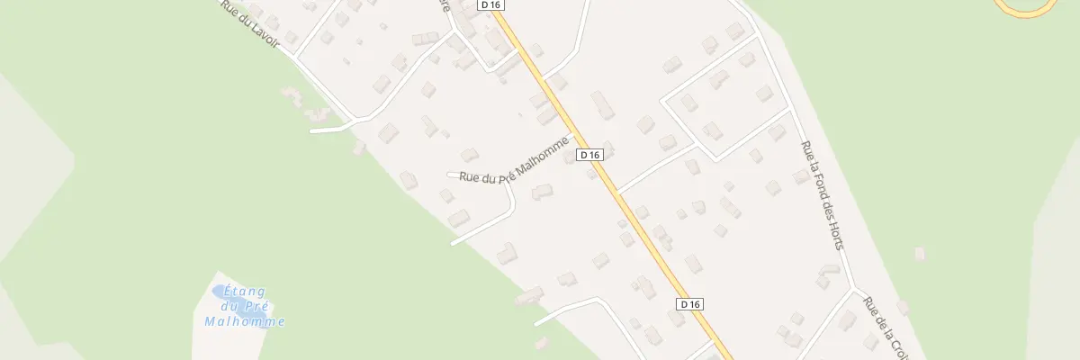Plan du 3 Rue du Pre Malhomme à Saint-Yrieix-le-Déjalat