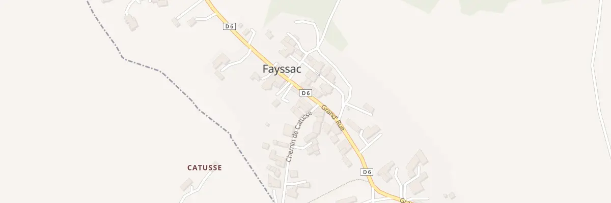 Plan du 5013 Fayssac à Fayssac