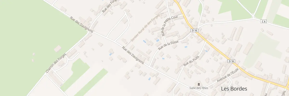 Plan du 14 Rue de la Fosse aux Bordes