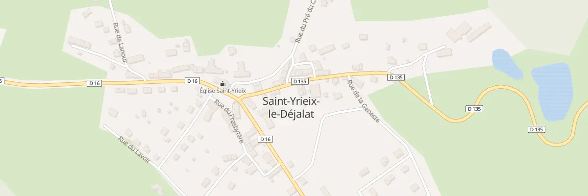 Plan du 4 Av de la Mairie à Saint-Yrieix-le-Déjalat