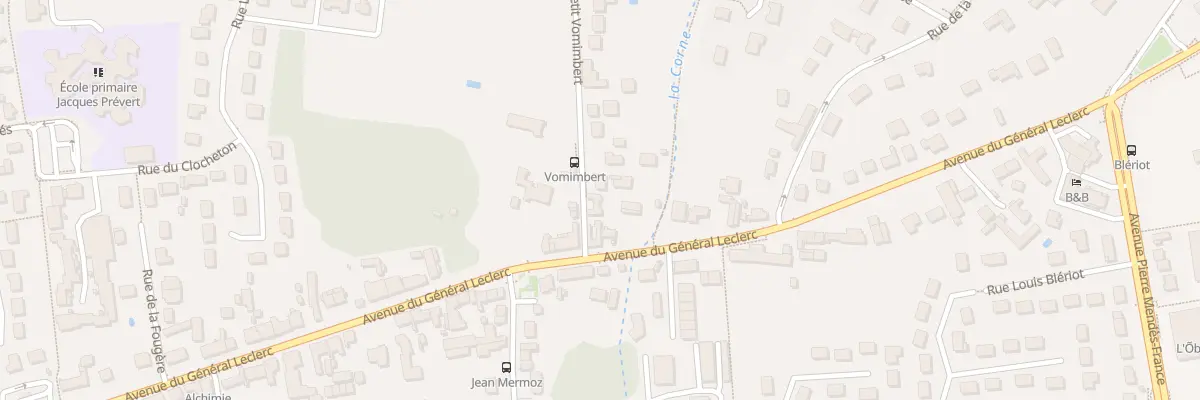 Plan du 6 Rue du Petit Vomimbert à Saint-Jean-de-Braye
