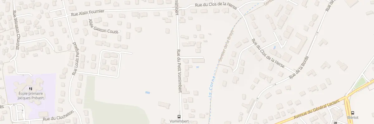 Plan du 30 Rue du Petit Vomimbert à Saint-Jean-de-Braye