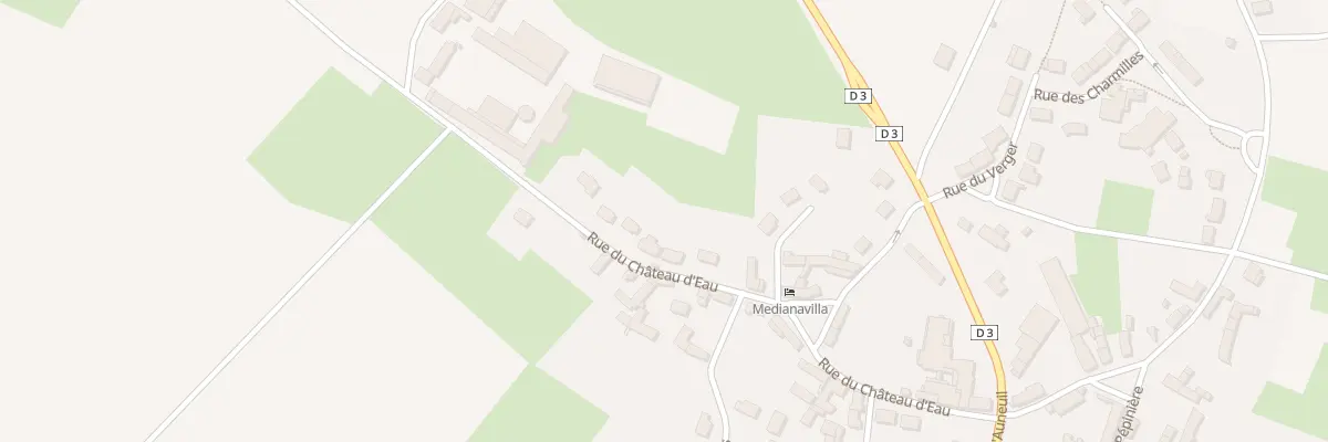 Plan du 6 Rue du Château d’Eau à Monneville
