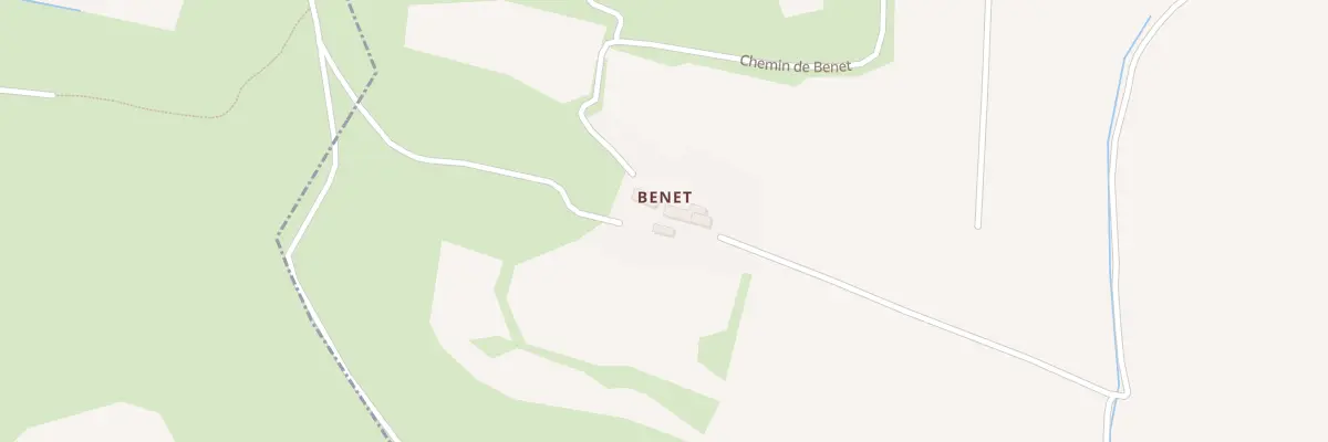 Plan du 61 Benet à Laurac