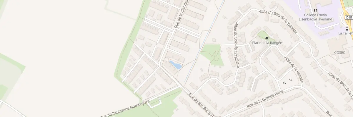 Plan du 28 Rue de la Clef des Champs à Menucourt