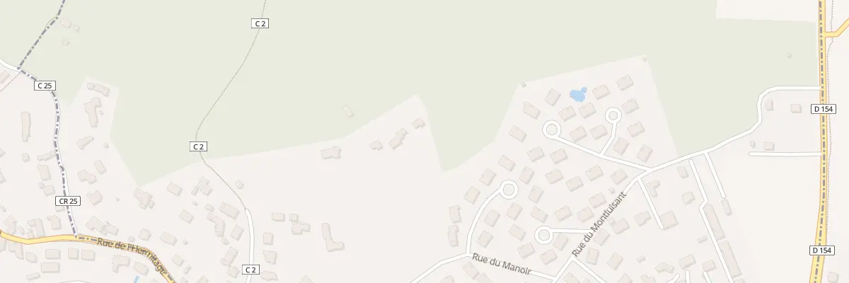 Plan du 57 Rue du Manoir à Orgeval