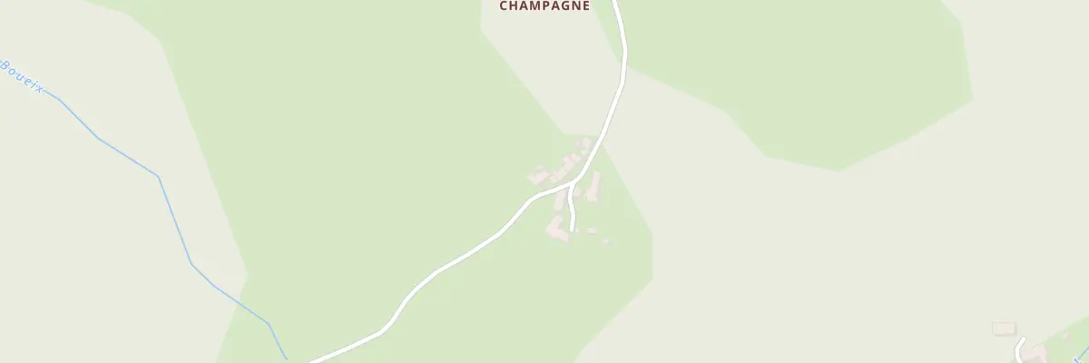 Plan du 7 Champagne au Donzeil