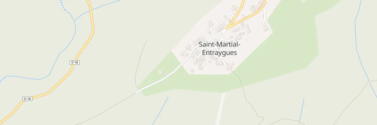 Plan du 5009 Le Bourg à Saint-Martial-Entraygues