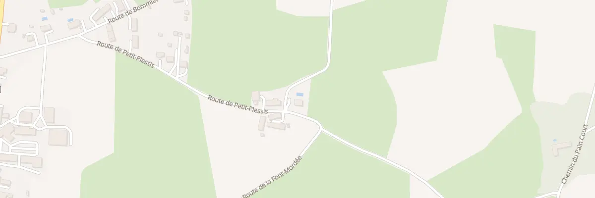 Plan du 21 Rte du Petit-Plessis à Saint-Août