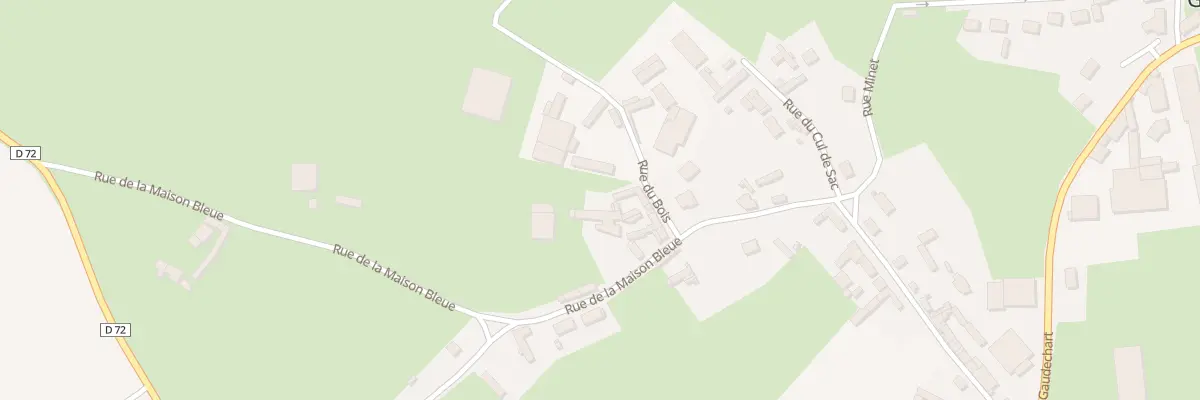 Plan du 3 Rue du Bois à Grez