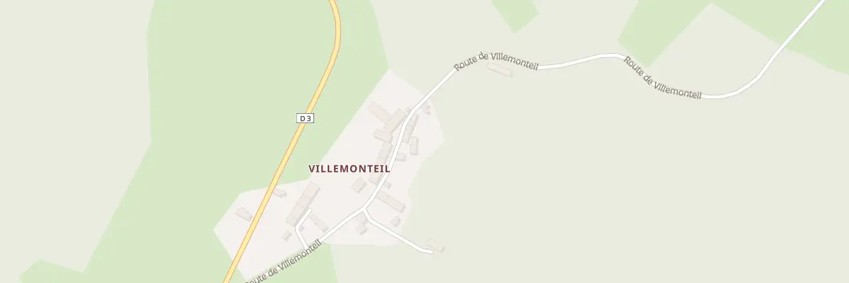Plan du 8 Rte de Villemonteil à Chavanat