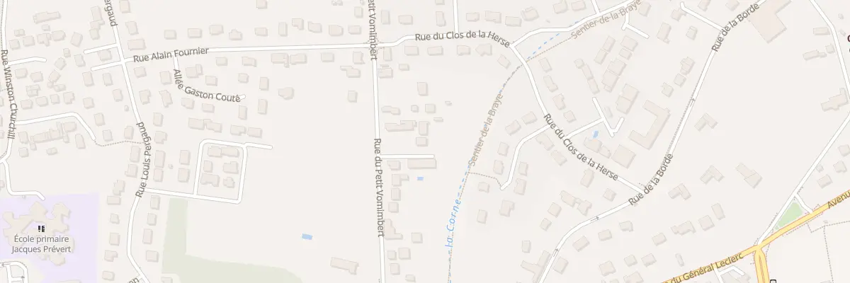 Plan du 32 Rue du Petit Vomimbert à Saint-Jean-de-Braye