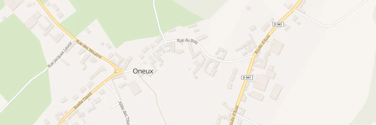 Plan du 9 Rue du Bois à Oneux