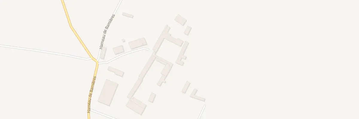 Plan du 5 Hameau de Bamieres à Mouriez