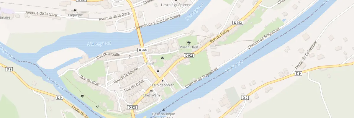Plan du 17 Rue du Barry à Laguépie