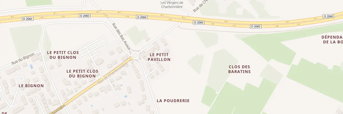 Plan du 244 Rue de Charbonnière à Saint-Jean-de-Braye