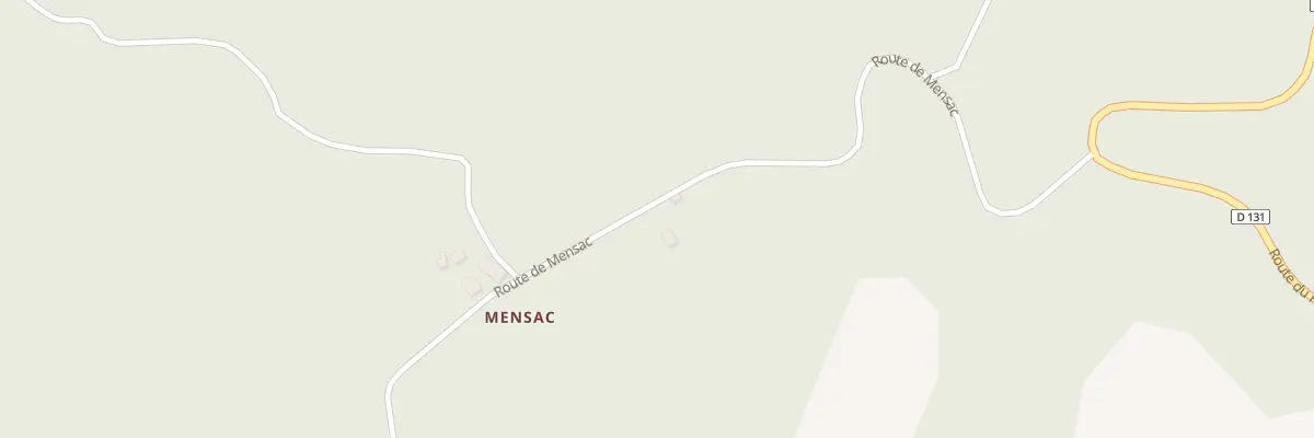 Plan du 509 Rte de Mensac à Saint-Pardoux-la-Croisille