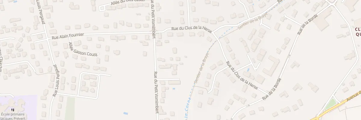 Plan du 42 Rue du Petit Vomimbert à Saint-Jean-de-Braye