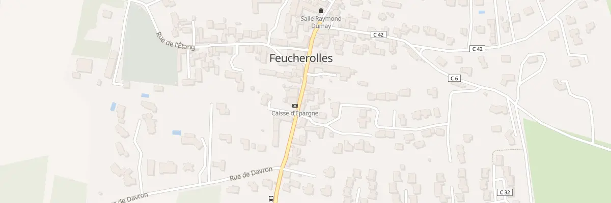 Plan du 14 Gr Grande Rue à Feucherolles