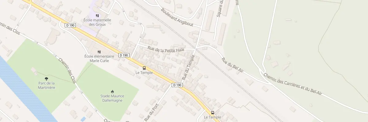 Plan du 15 Rue du Temple à Vaux-sur-Seine