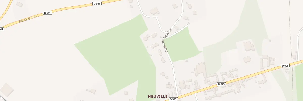 Plan du 8 Rle de Neuville à Oneux