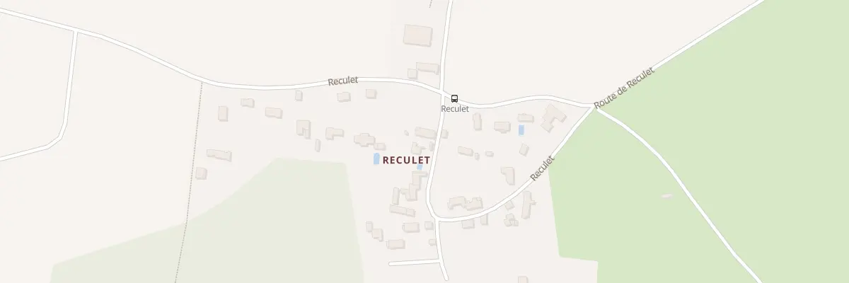 Plan du 22 Reculet à Longvilliers