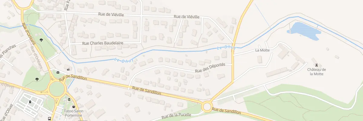 Plan du 155 Rue des Déportés à Saint-Cyr-en-Val