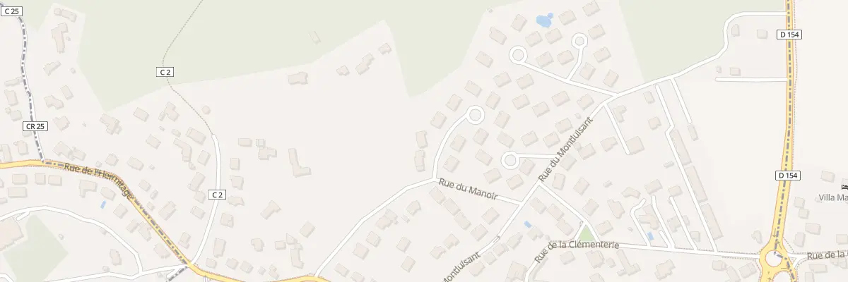 Plan du 169B Rue du Manoir à Orgeval