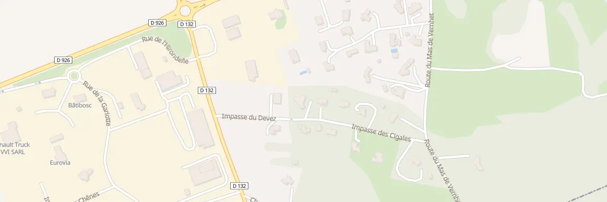 Plan du 5275 Le Devez à Savignac