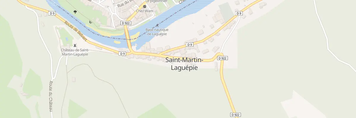 Plan du 5046 Saint Martin à Saint-Martin-Laguépie