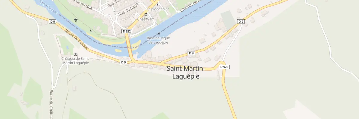 Plan du 5005 Saint Martin à Saint-Martin-Laguépie