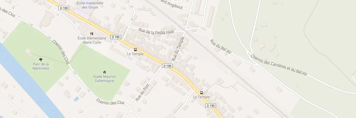 Plan du 4 Rue du Temple à Vaux-sur-Seine