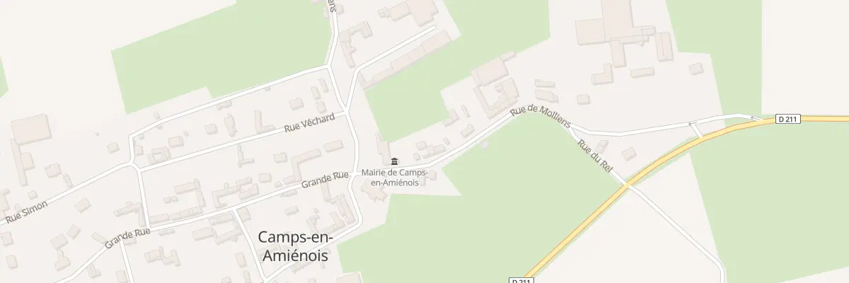 Plan du 5 Rue de Molliens à Camps-en-Amiénois