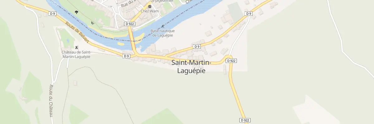 Plan du 5047 Saint Martin à Saint-Martin-Laguépie