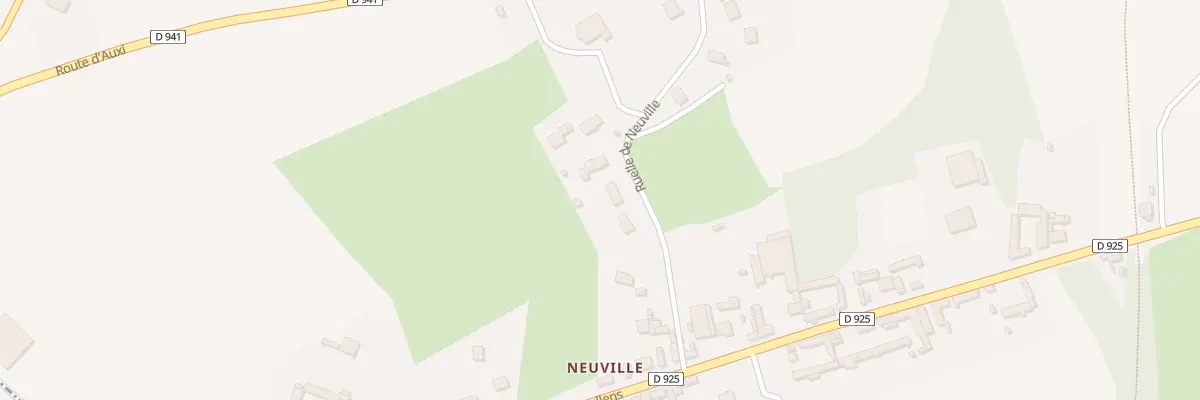 Plan du 10 Rle de Neuville à Oneux