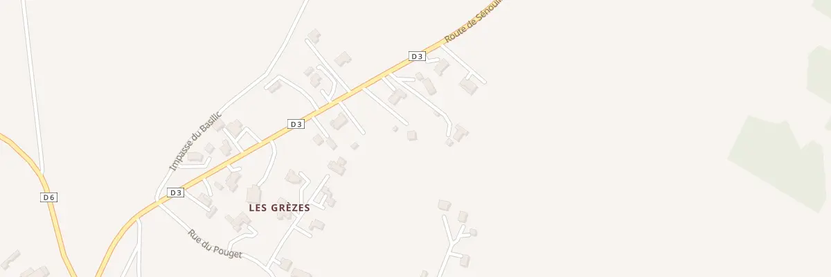 Plan du 5172 Les Grezes à Fayssac