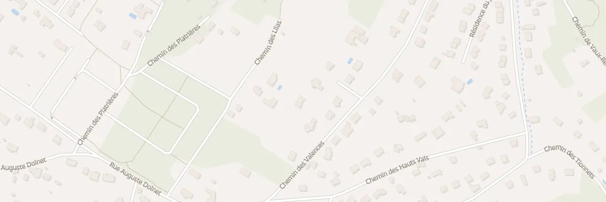 Plan du 5391 Che des Valences à Vaux-sur-Seine