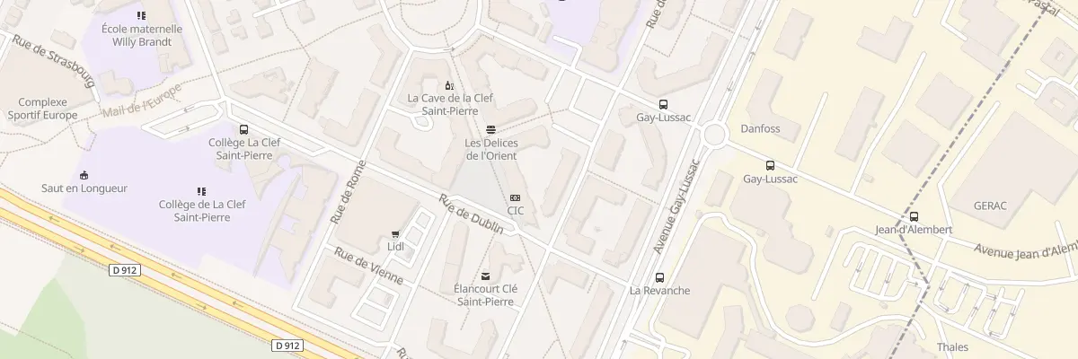 Plan du 7 Rue de Bruxelles à Élancourt