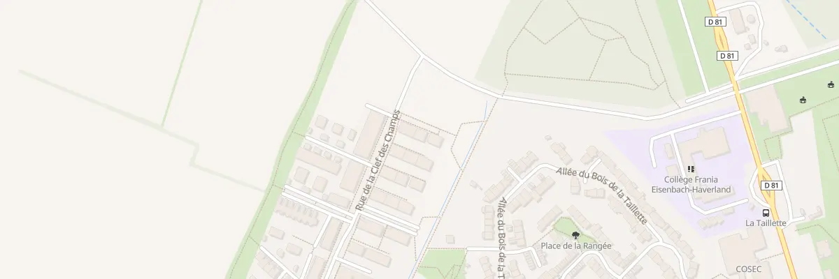 Plan du 72 Rue de la Clef des Champs à Menucourt