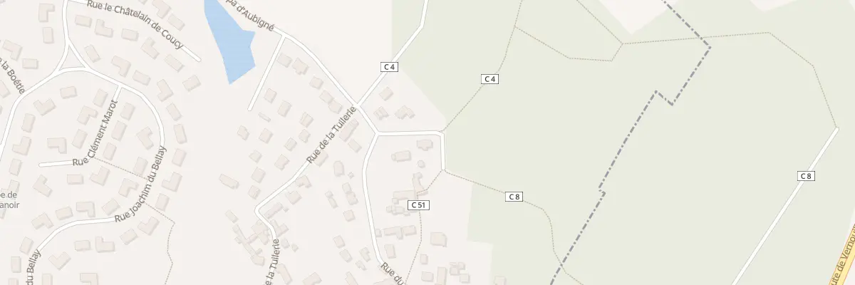 Plan du 1 Sen de Meulan à Vernouillet