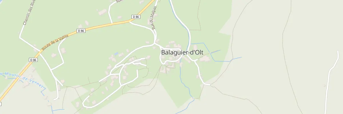 Plan du 5010 Balaguier à Balaguier-d’Olt