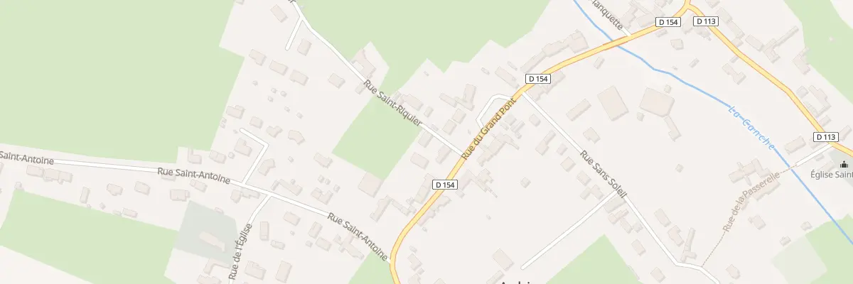 Plan du 11B Rue St Riquier à Aubin-Saint-Vaast