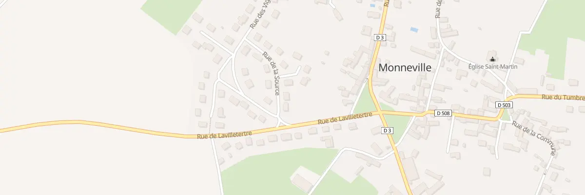 Plan du 4 Rue de la Source à Monneville